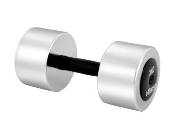 دمبل للتمرينات الرياضية بوزن 20 كيلو جرام من ونسا (DF002) - فضي - متاجر