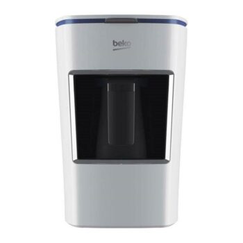 ماكينة تحضير القهوة التركية من بيكو، 670 واط، 1.2 لتر، BKK 2300 – أبيض - متاجر