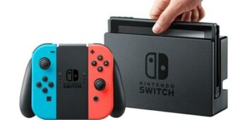 جهاز العاب نينتندو سويتش  – نيون + بطارية ممتدة - متاجر