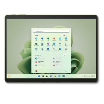 لابتوب سيرفس برو 9  قابل للطي من مايكروسوفت، انتل كور اي 5، الجيل 12، 8 جيجابايت رام، 256 جيجابايت اس اس دي، 13 بوصة، ويندوز 11 هوم - أخضر - متاجر