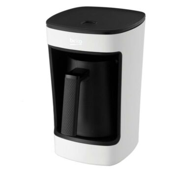 ماكينة تحضير القهوة التركية من بيكو، قدرة 580 واط، سعة 1.1 لتر، TKM 2341 W - ابيض - متاجر