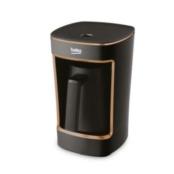 ماكينة تحضير القهوة التركية من بيكو، قدرة 580 واط، سعة 1.1 لتر، TKM 2341 BC - أسود/نحاسي - متاجر
