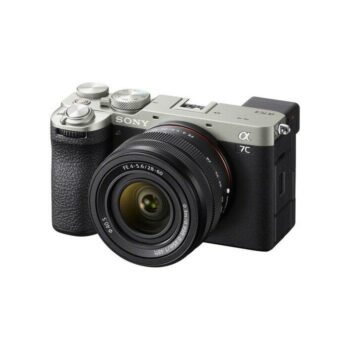 كاميرا ايه سي 2 من سوني + عدسة 28-60 ملم، ILCE-7CM2LSQAF1 – فضي - متاجر
