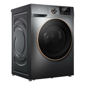 غسالة  تعبئة أمامية من تي سي إل، 10 كجم، C2110FLG - رمادي - متاجر