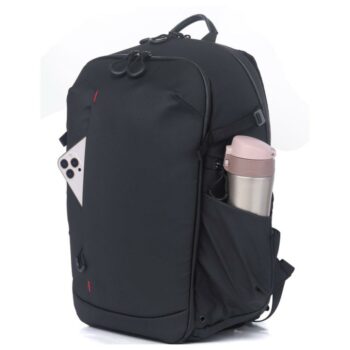 حقيبة ظهر كاميرا من اي كيو، KLB240615 - أسود - متاجر