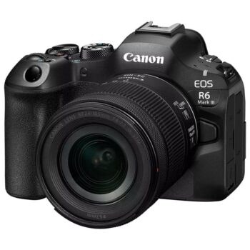 كاميرا كانون EOS R6 Mark III مع عدسة RF24-105mm F4-7.1 STM  - أسود - متاجر
