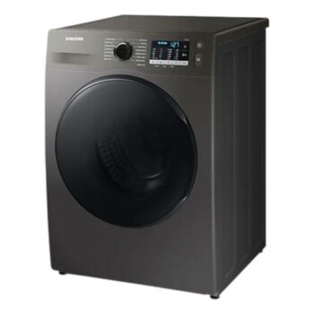 غسالة ونشافة سامسونج تحميل أمامي سعة غسيل 8 كجم وسعة تجفيف 6 كجم WD80TA046BX - فضي - متاجر