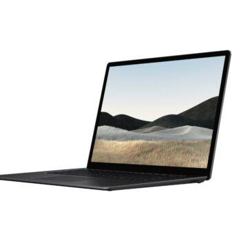لابتوب سيرفس4 من مايكروسوفت، انتل كور اي5 الجيل الحادي عشر، 8 جيجابايت رام، 512 جيجابايت اس اس دي، شاشة لمس 13.5 بوصة، انتل جرافيكس ايريس اكس اي، 5BT-00125 - أسود - متاجر