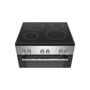 طباخ كهربائي 4 شعلات من بوش، 60x60 سم، HKL060070M - ستانلس ستيل - متاجر