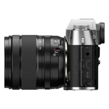 كاميرا فوجي فيلم X-T50 الرقمية بدون مرآة مع مجموعة عدسات XF16-50ملم F2.8-4.8 R LM WR - فضي - متاجر