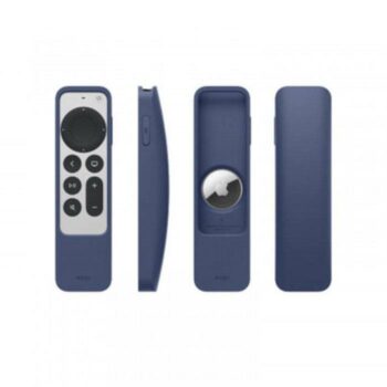 غطاء حماية ايلاغو ار5 متوافق مع جهاز تحكم عن بعد لتلفزيون ابل2021 (متوافقة مع AirTag) - أزرق - متاجر