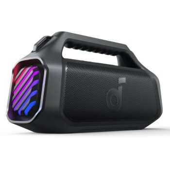 مكبر صوت أنكر ساوندكور بوم 2  بلس محمول بتقنية البلوتوث - أسود - متاجر