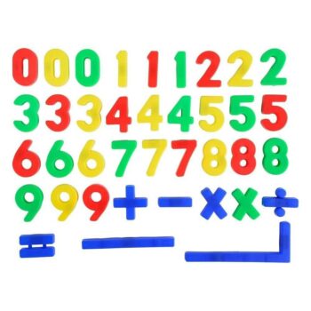 أرقام و اشارات باللغة الانجليزية مغناطيسية من أرت آند فن، 104591457- متعدد الألوان - متاجر